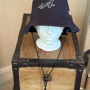 New Era Black Bucket Hat